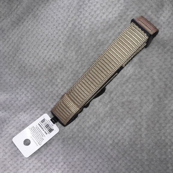 🐶Kong M Tan Chew Resistant Comfort Dog Collar Strongest Dogs Pet Pets Leash NWT - Picture 3 of 4